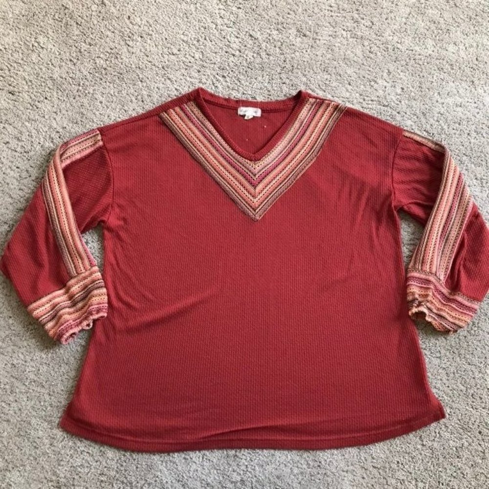 Casual Express women's extra large long sleeve top